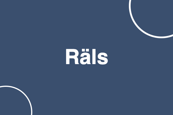 Räls till järnväg från Swedish Rail Materials